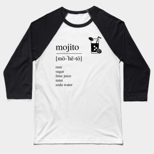 Mojito cocktail Baseball T-Shirt